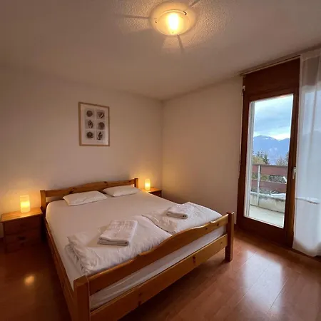 Terrasse Parking Pour 8 Personnes Au A Torgon شقة