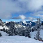 Terrasse Parking Pour 8 Personnes Au A Torgon *