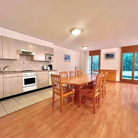 Terrasse Parking Pour 8 Personnes Au à Torgon Apartamento