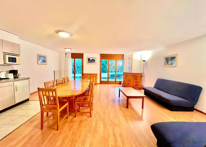 Terrasse Parking Pour 8 Personnes Au à Torgon Apartamento *